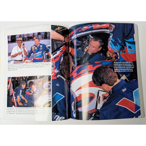 NASCAR For Dummies By Mark Martin Vtg Paperback 2000 Y2K Race Car Racing Travel - Picture 7 of 7